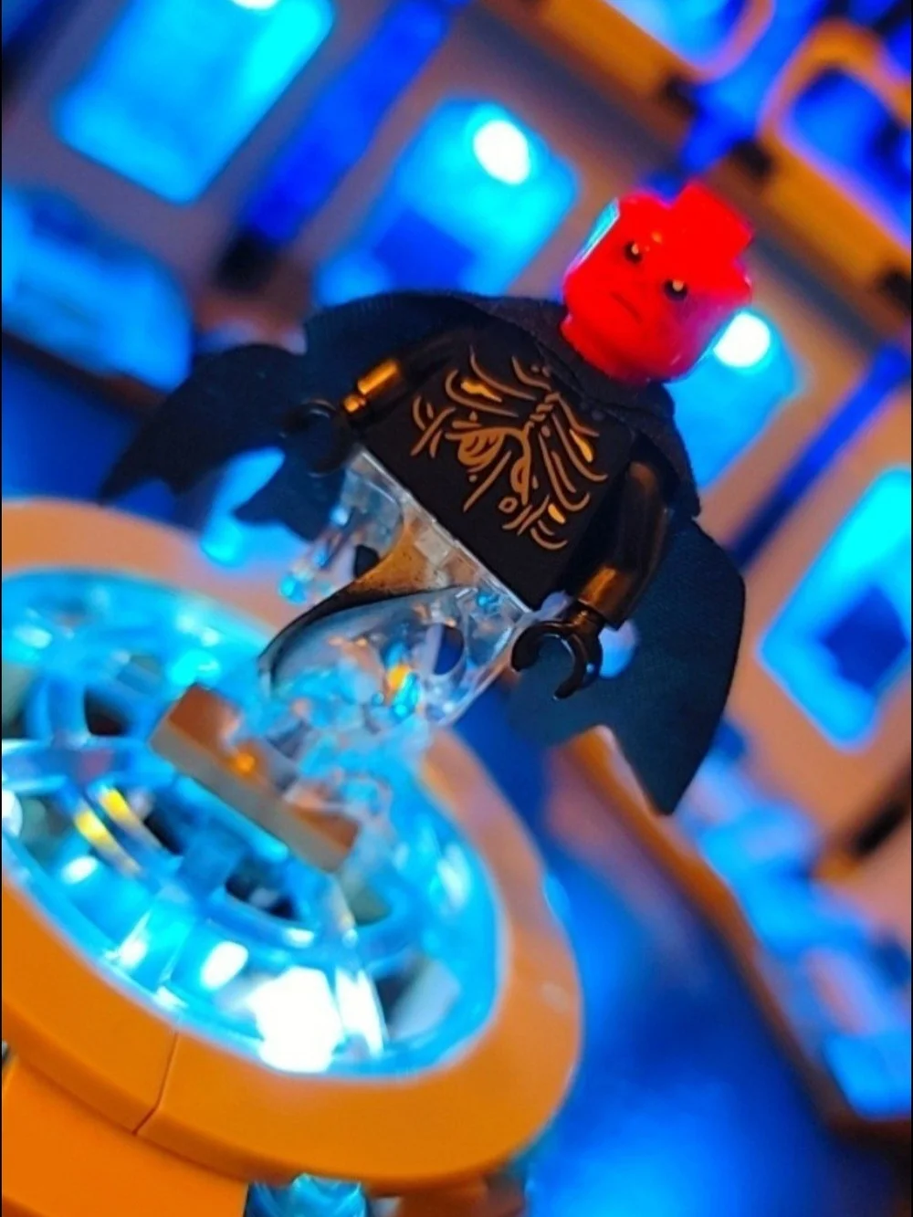 Red Skull Minifigure Lego Compatible